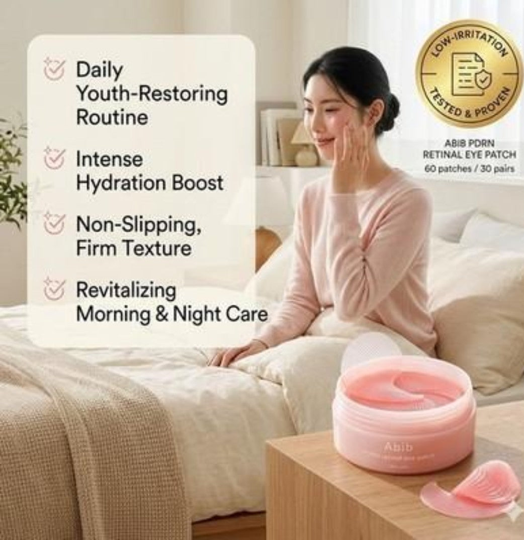 Abib PDRN Retinal Eye Patch Glow Jelly
